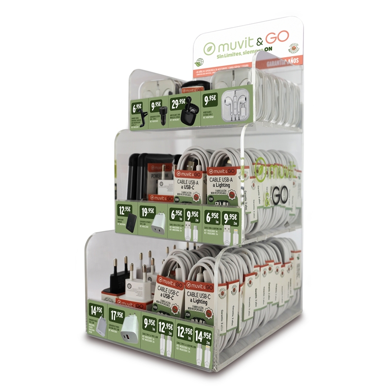 Expositor Surtido sobremesa Muvit & Go Slim 1