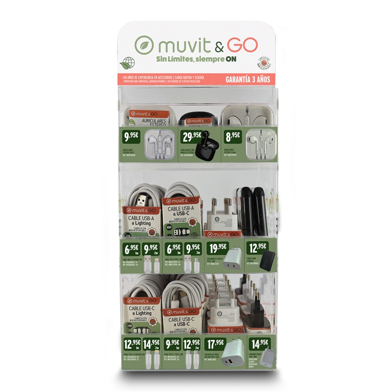 Expositor Surtido sobremesa Muvit & Go Slim 1