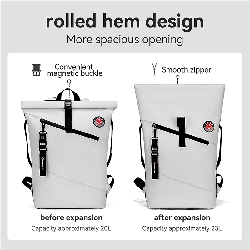 Crossgear Business backpack CAB304 white