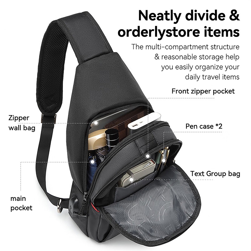 Crossgear 7,9" iPad Backpack 36x18x8,5cm (8002BK)