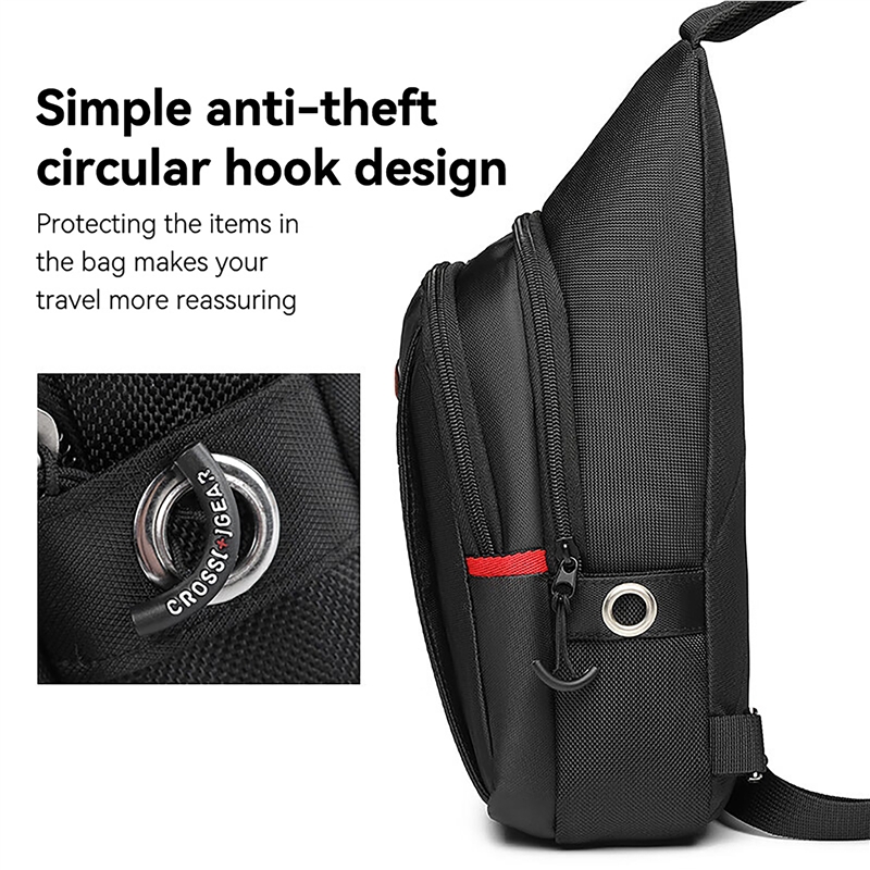 Crossgear 7,9" iPad Backpack 36x18x8,5cm (8002BK)