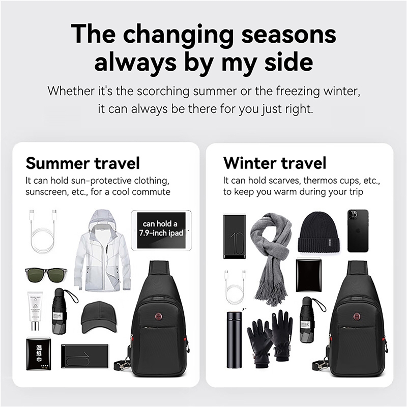 Crossgear 7,9" iPad Backpack 36x18x8,5cm (8002BK)