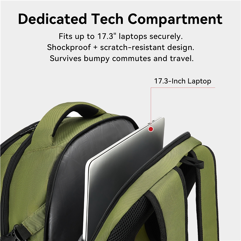 Crossgear Business backpack 9037i green