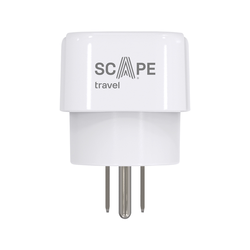 Scape Travel EU Schuko to US Adapter with plug