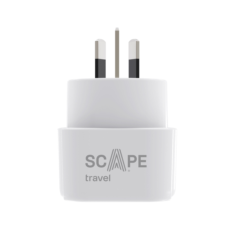 Scape Travel EU Schuko to Australia/China Adapter with plug