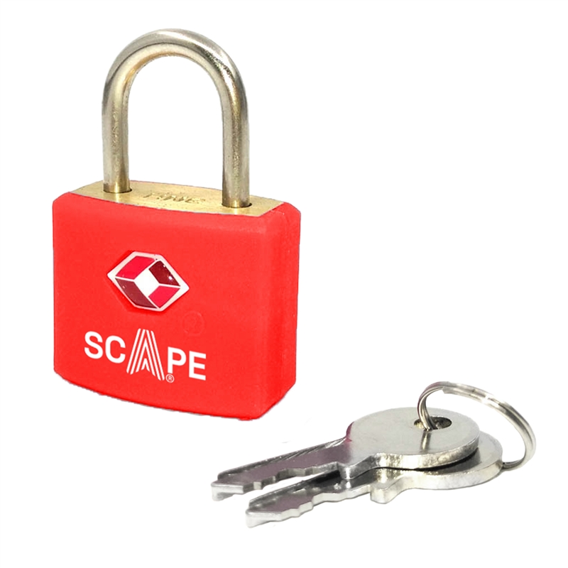 Scape Travel TSA padlock (blue, red, yellow)