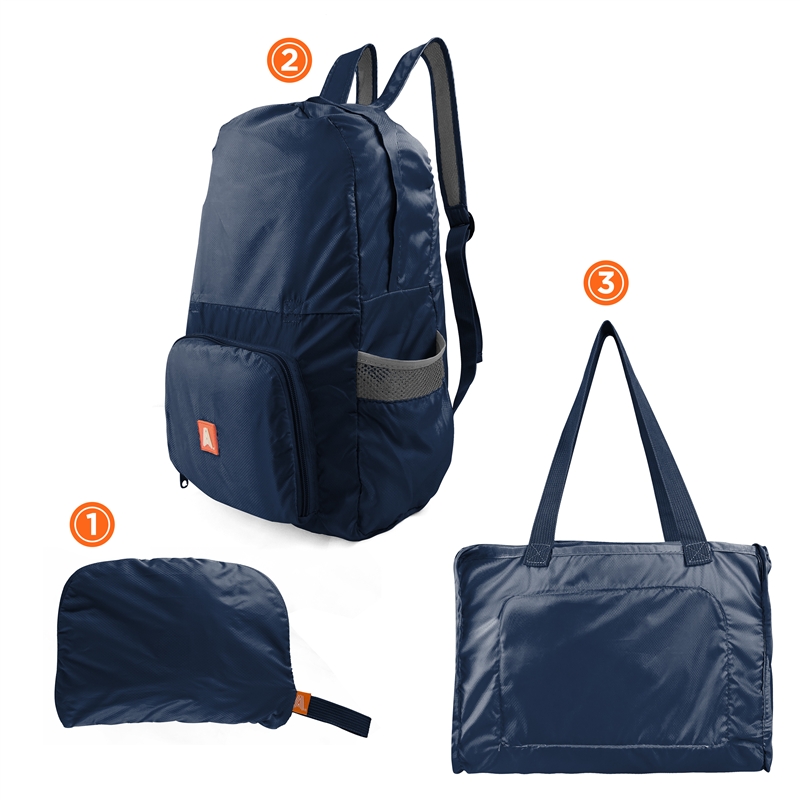 Scape Travel foldable backpack 20L blue