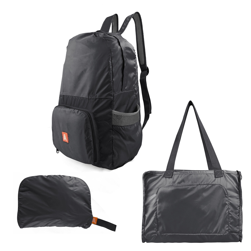 Scape Travel foldable backpack 20L black