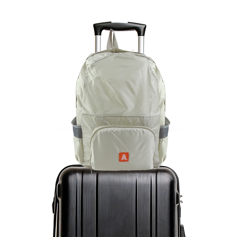 Scape Travel foldable backpack 20L light grey