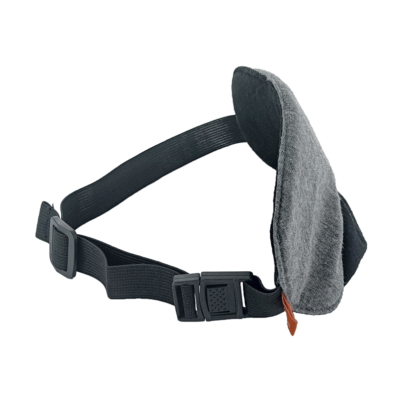 Scape Travel Eye mask with adjustable strap and grey buckle