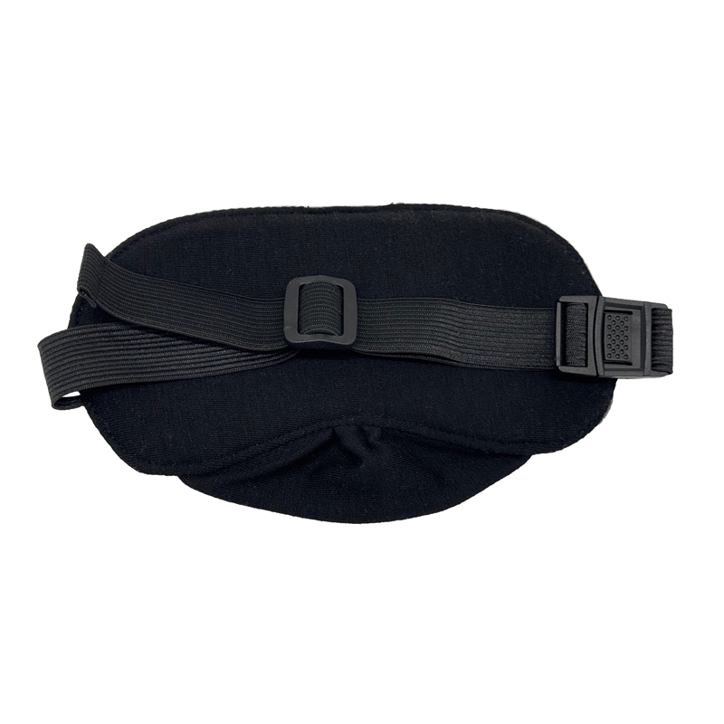 Scape Travel Eye mask with adjustable strap and grey buckle