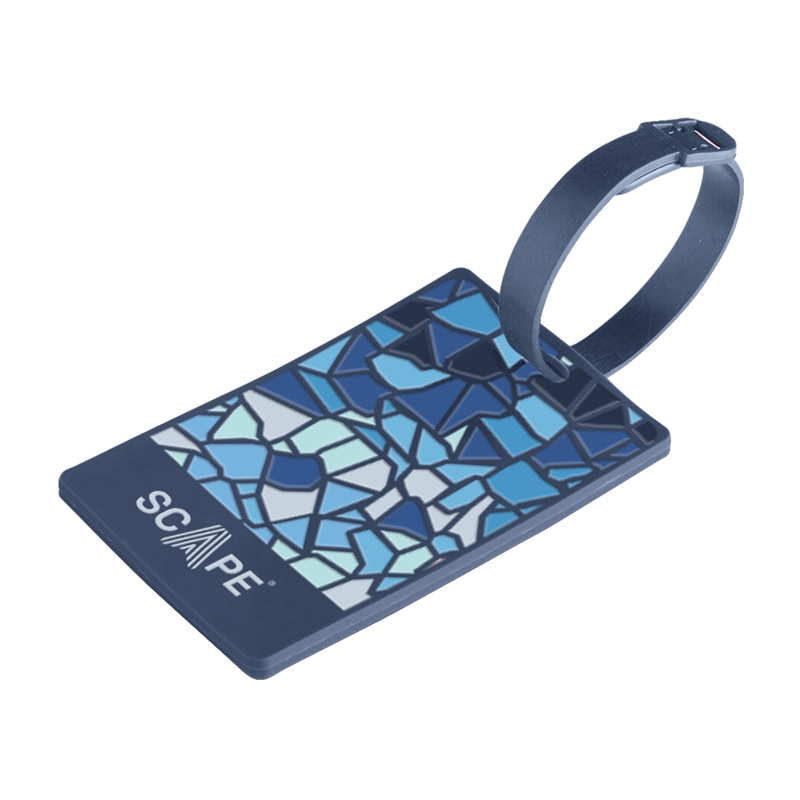 Scape Travel Luggage ID Tag 2D blue