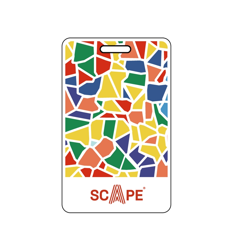 Scape Travel Luggage ID Tag 2D multicolor