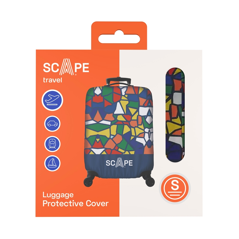 Scape Travel Luggage protective cover size S multicolor
