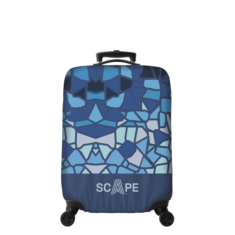 Scape Travel Luggage protective cover size M blue