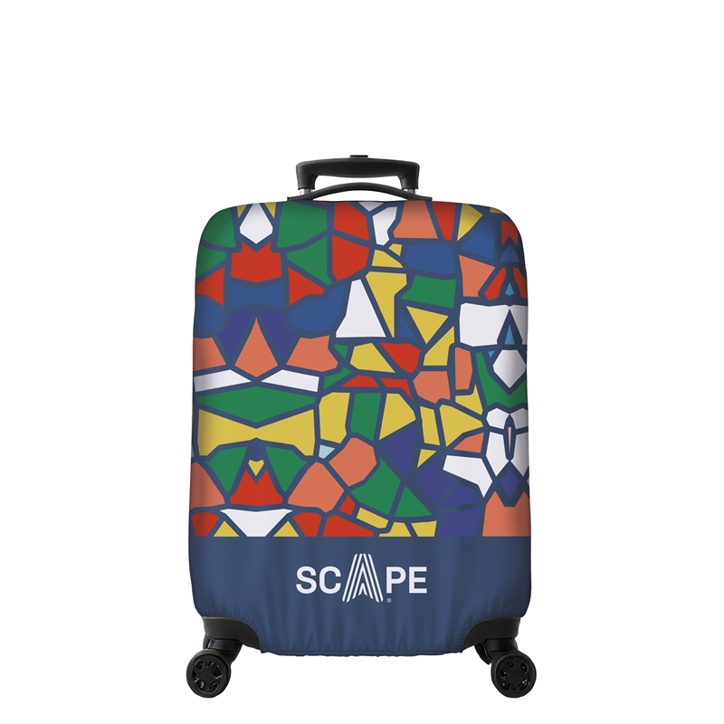 Scape Travel Luggage protective cover size M multicolor