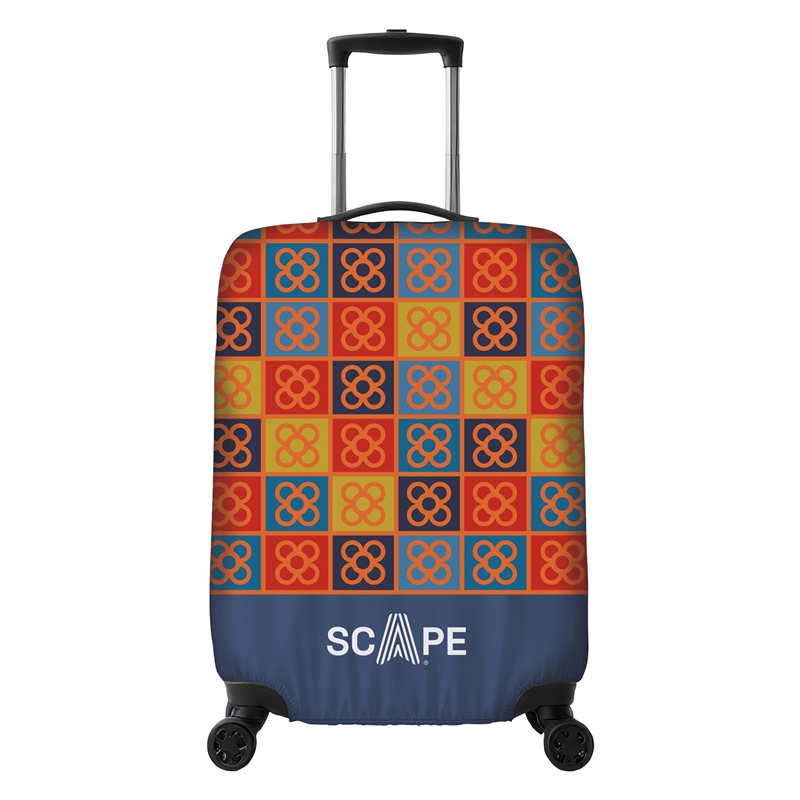 Scape Travel Luggage protective cover size M squares
