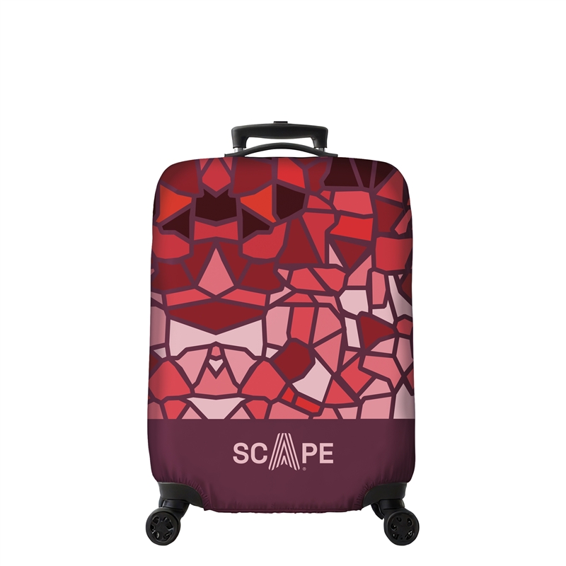 Scape Travel Luggage protective cover size L red