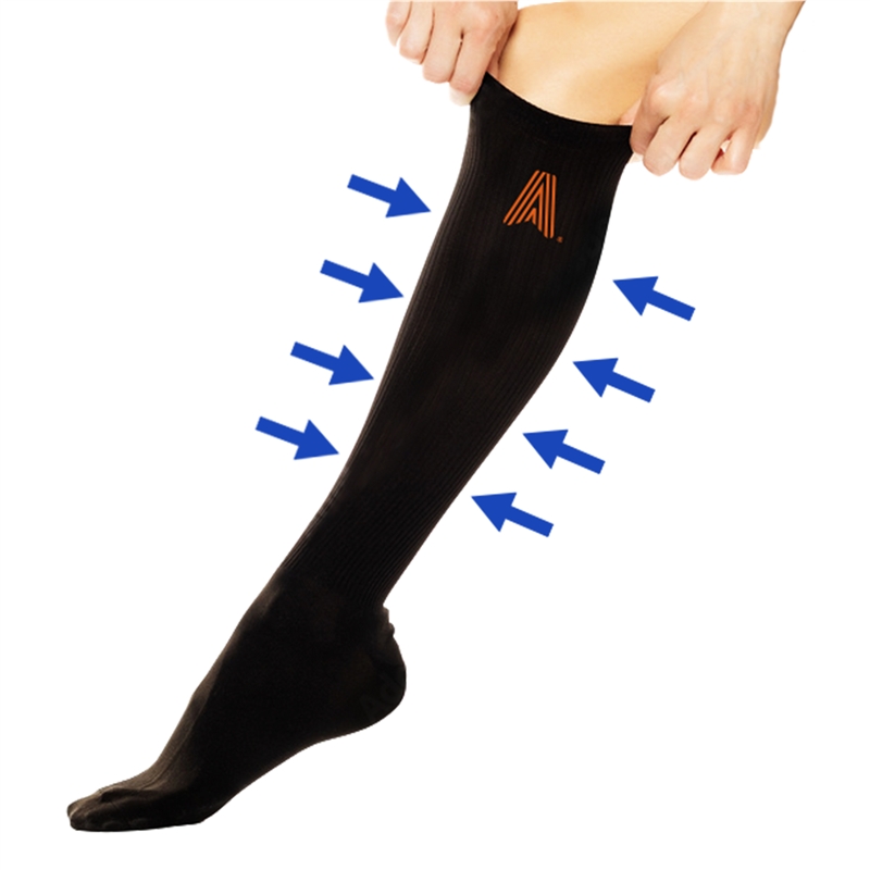 Scape Travel Compression Travel Socks Black Size L