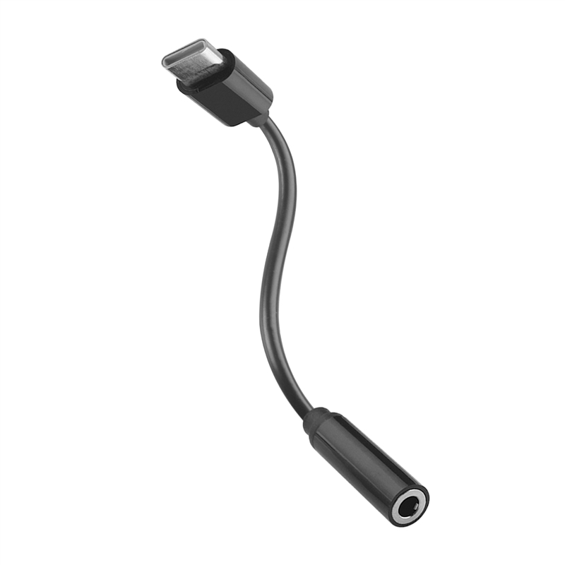 muvit for change Adapter Type C to 3.5mm Jack black