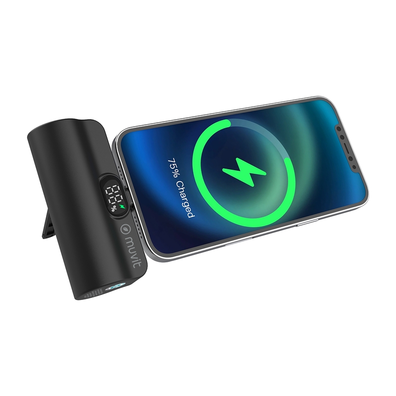 muvit for change power bank 5000 mAh/20W USB-C black
