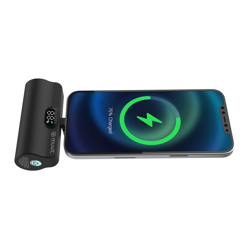 muvit for change power bank 5000 mAh/20W USB-C black