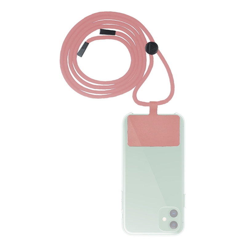muvit for change universal lanyard compatible with cases pink