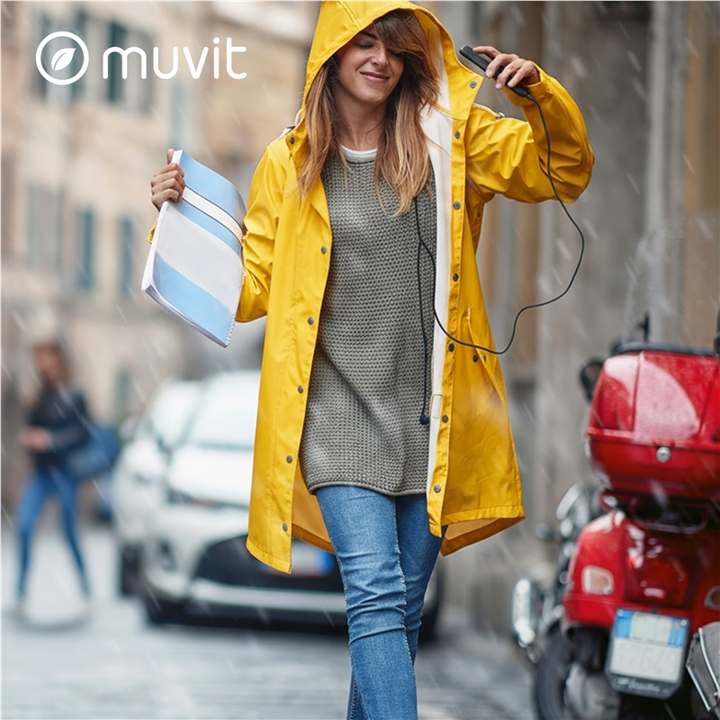 muvit for change Stereo earphones E57 3.5mm black