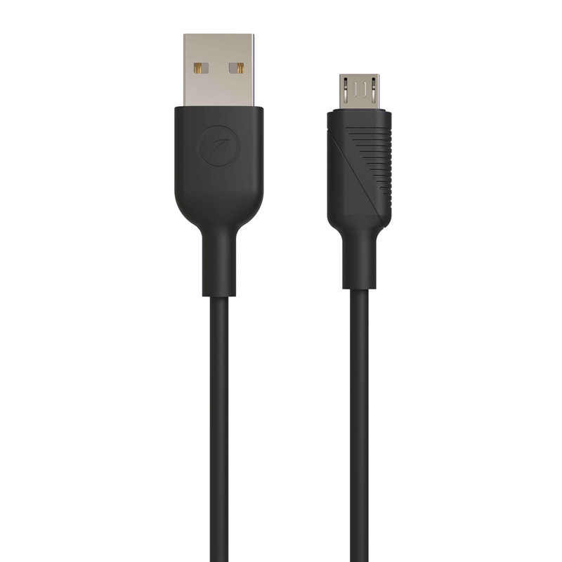 muvit for change Pack USB wall charger 2.4A 12W + micro USB cable 2.4A 1,2m black