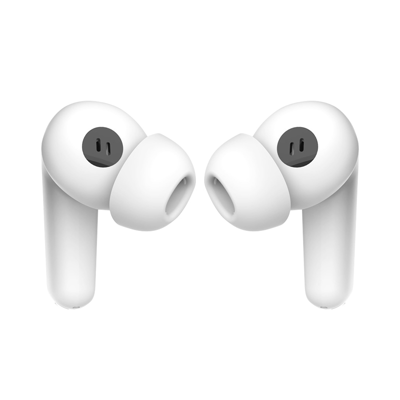 muvit for change true wireless stereo earphones ANC+ENC white