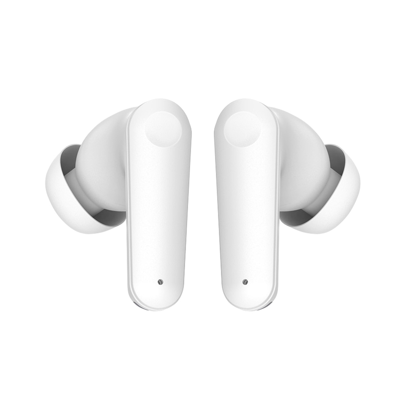 muvit for change true wireless stereo earphones ANC+ENC white