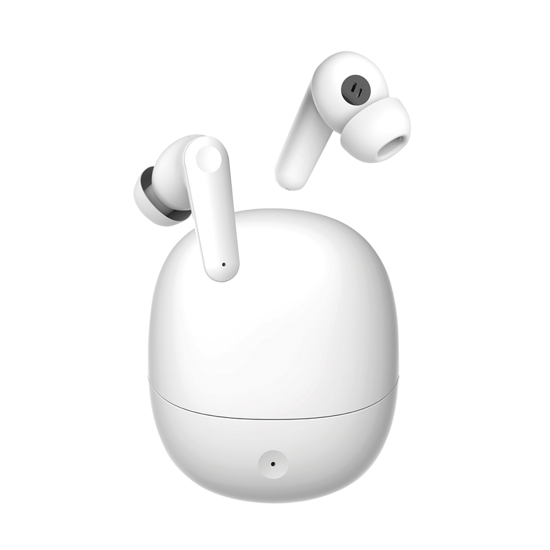 muvit for change true wireless stereo earphones ANC+ENC white