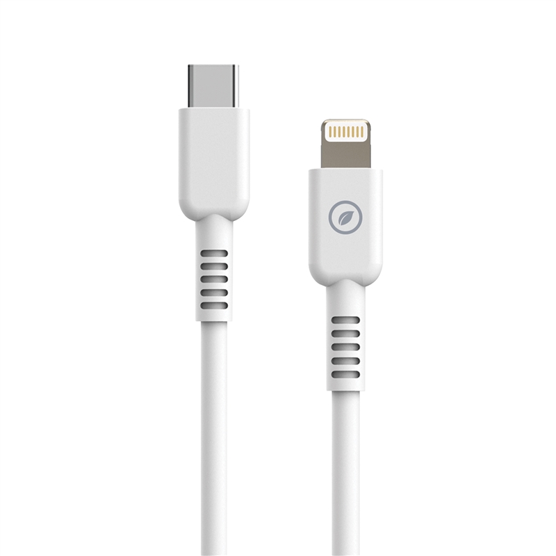 muvit for change Type C to Lightning MFI cable 3A/27W 1,2m  white