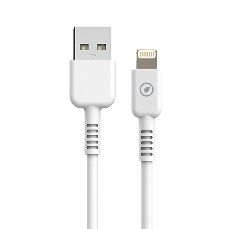 muvit for change USB to Lightning MFI cable 2,4A/12W 0,2m   white