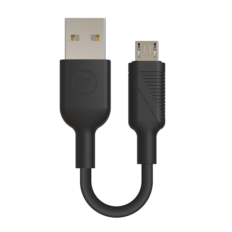 muvit for change USB to Micro USB cable 2,4A/10W 0,2m black