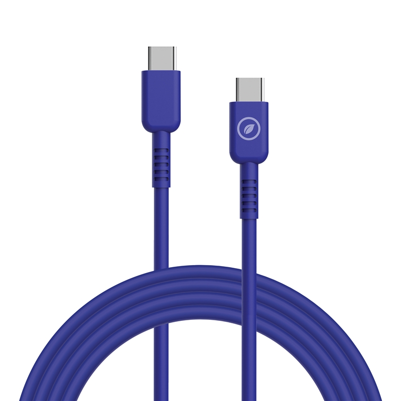 muvit for change Type C to Type C cable 3A/60W 1.2m blue