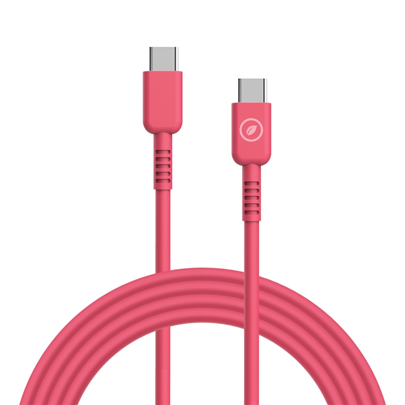 muvit for change Type C to Type C cable 3A/60W 1.2m magenta