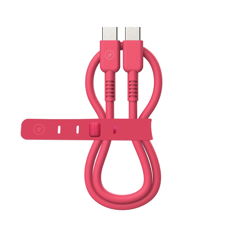 muvit for change Type C to Type C cable 3A/60W 1.2m magenta