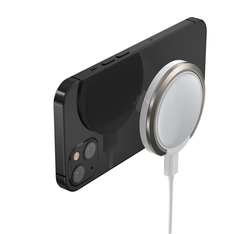 muvit for change Magsafe wireless charger 7,5-10-15w white