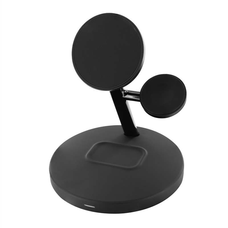 muvit for change 3 in 1 charger magsafe holder + iWatch holder + Airpod black