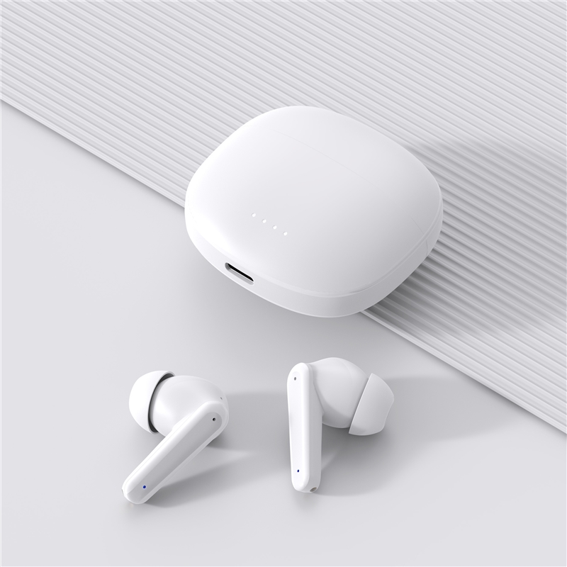 muvit for change myway Bluetooth stereo headphones ANC+ENC  white