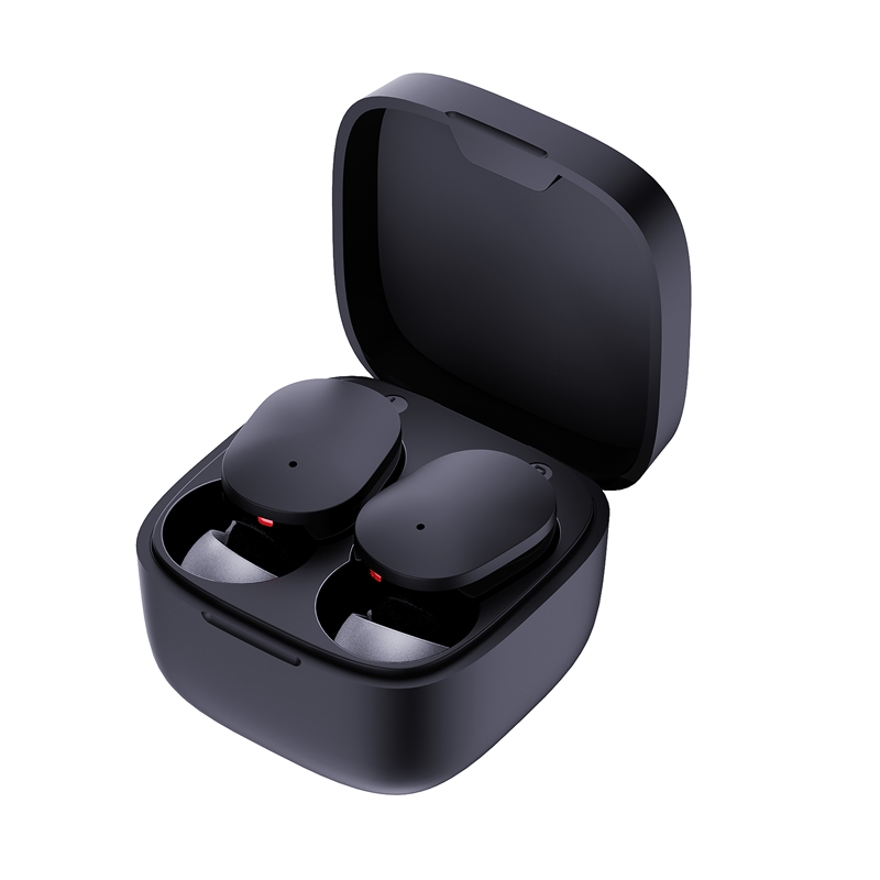 muvit for change myway Bluetooth stereo headphones touch control black