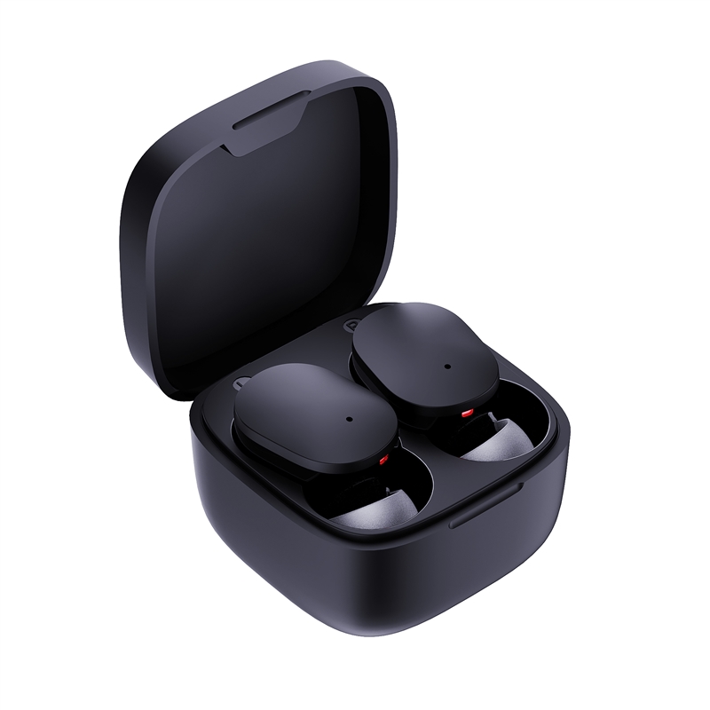 muvit for change myway Bluetooth stereo headphones touch control black