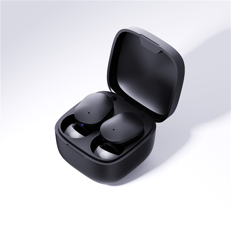 muvit for change myway Bluetooth stereo headphones touch control black