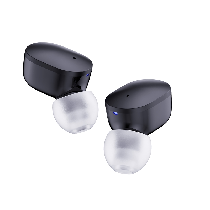 muvit for change myway Bluetooth stereo headphones touch control black